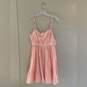 NWT Celebrity Pink Babydoll Crochet dress sz M